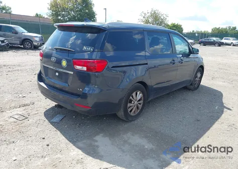 2017 Kia Sedona Lx from USA, damaged, VIN KNDMB5C19H6285528